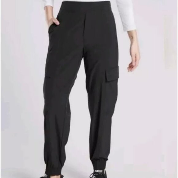 Athleta Pants - Athleta Chelsea Black Utility Jogger Pants Size 4